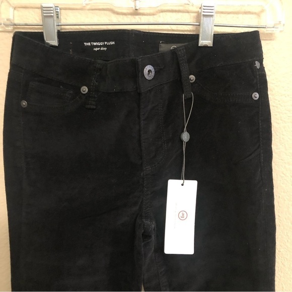 AG Adriano Goldschmied Girls Super Skinny Twiggy Plush Velvet Pants Size 14 - Picture 3 of 13